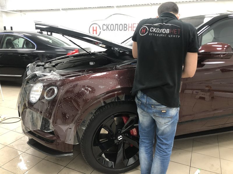 Оклейка кузова защитной плёнкой